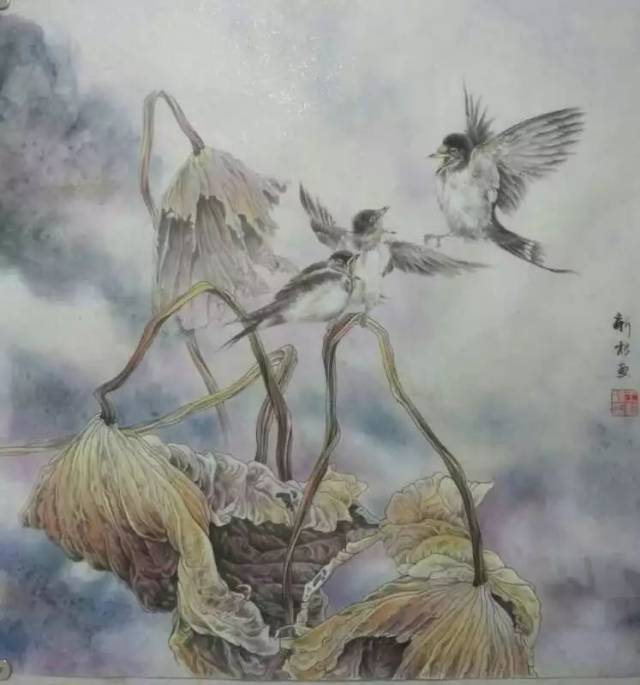 【水墨三江】世间有此丹青手 花鸟鱼虫更悦情 || 王新根作品欣赏