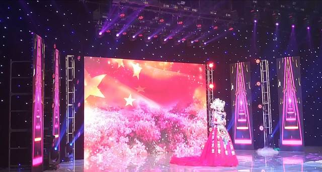 耒阳明星兰心出席歌唱祖国青春中国心cctv声影星迹节目录制