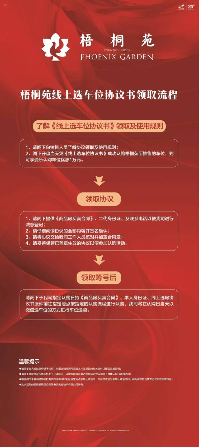 【必读】车位开盘在即|梧桐苑车位情况及认筹流程公示