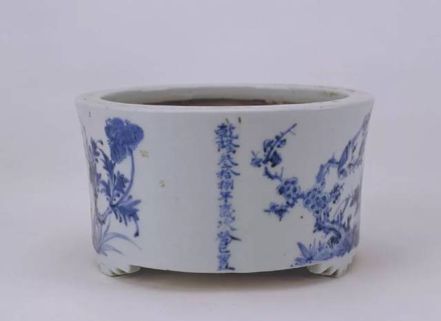 香文化（1008）青花梅雀纹炉，清乾隆_搜狐网