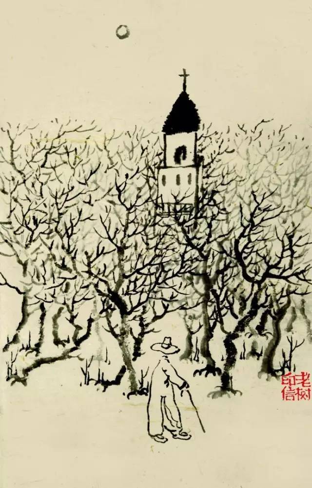 老树诗画,2020年,春节_大山谷图库