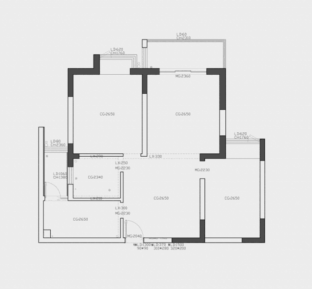 只有90m的小家,却设计比豪宅更惊艳 !