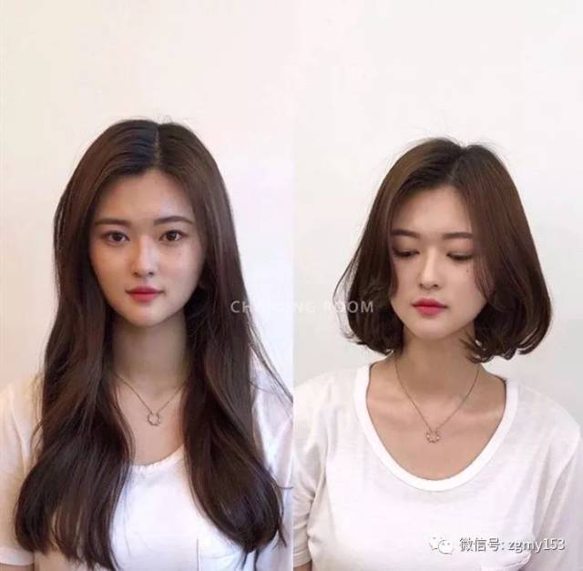 中分大波发型,中分发型,中分短发_大山谷图库