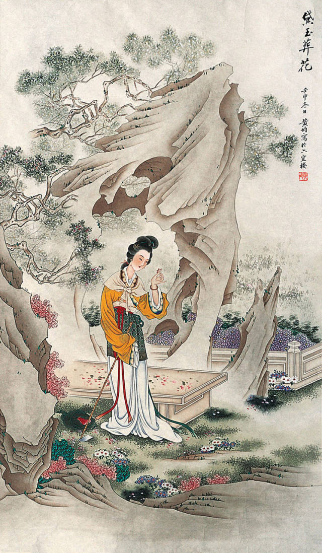 著名画家"徐燕孙"先生工笔作品赏析