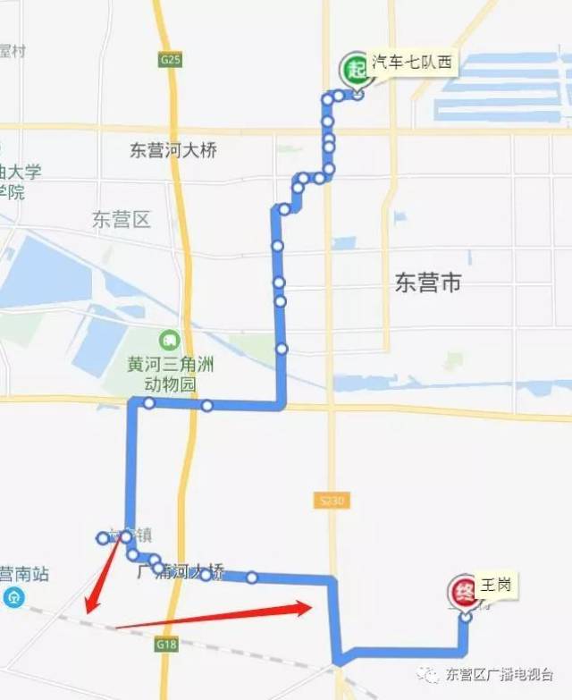 东营51路公交车路线图图片