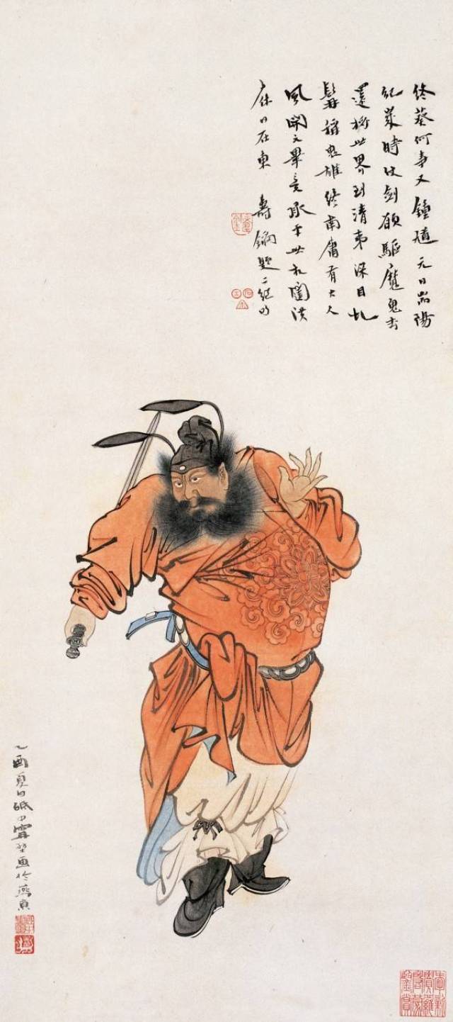 著名画家"徐燕孙"先生工笔作品赏析