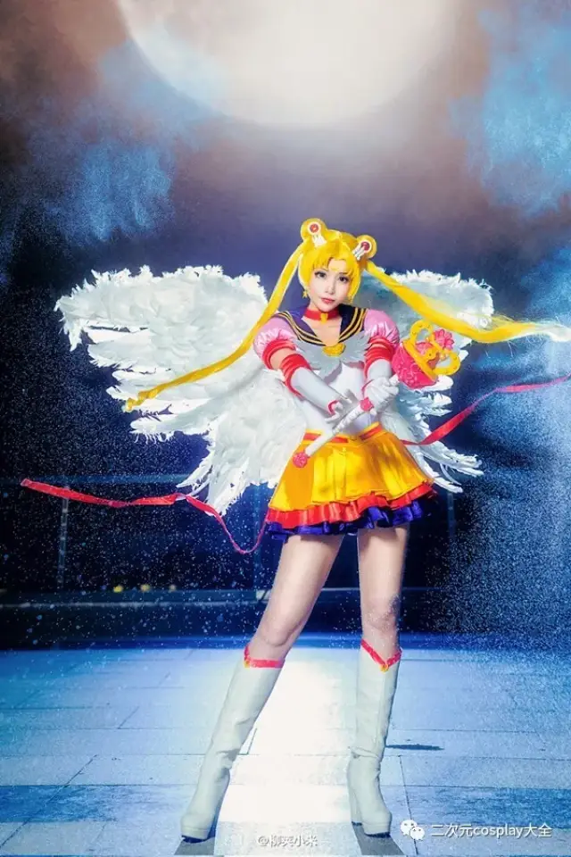 《美少女战士》月野兔cos,圆满我童年女神,超级好看的说!