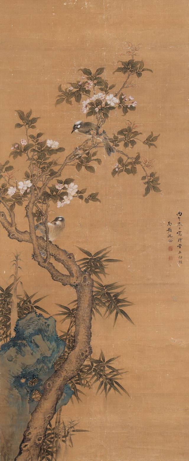 清代画家—沈铨工笔画欣赏