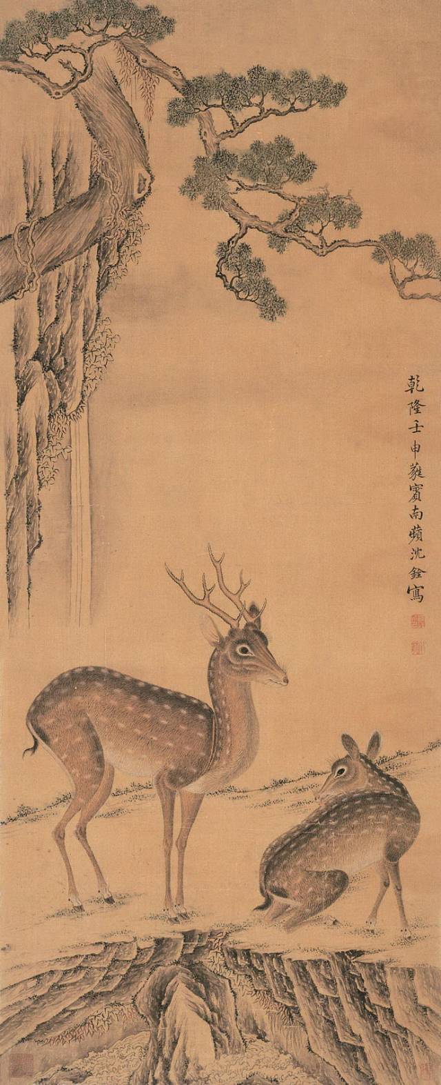 清代画家—沈铨工笔画欣赏