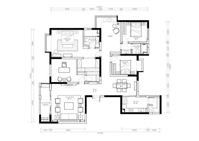 成都200平大平层装修效果图 纯手机拍摄 先睹为快(待续)