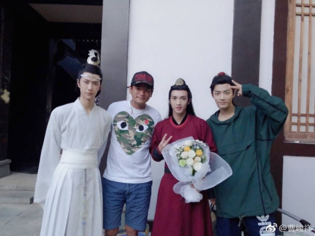 《陈情令》曹峻祥"子真"杀青,少年组太养眼,"忘羡"合体送别