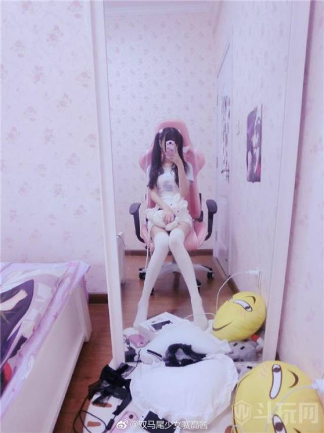 双马尾少女赛高酱素颜照片斗鱼双马尾赛高酱私密照分享