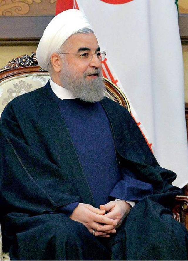 伊朗总统鲁哈尼.图/视觉中国
