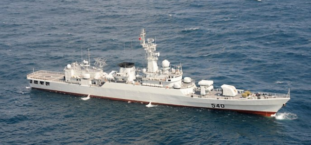 淮北舰,舰舷号541,053h2g型江卫Ⅰ级护卫舰,隶属东海舰队