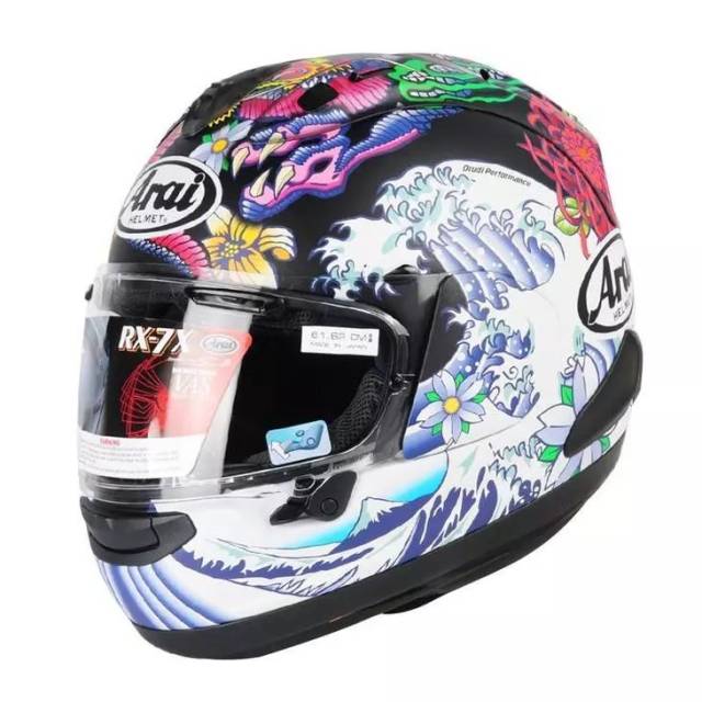 现货｜ARAI RX-7X ORIENTAL FLAT BLACK（茂木东瀛龙-黑）_搜狐网