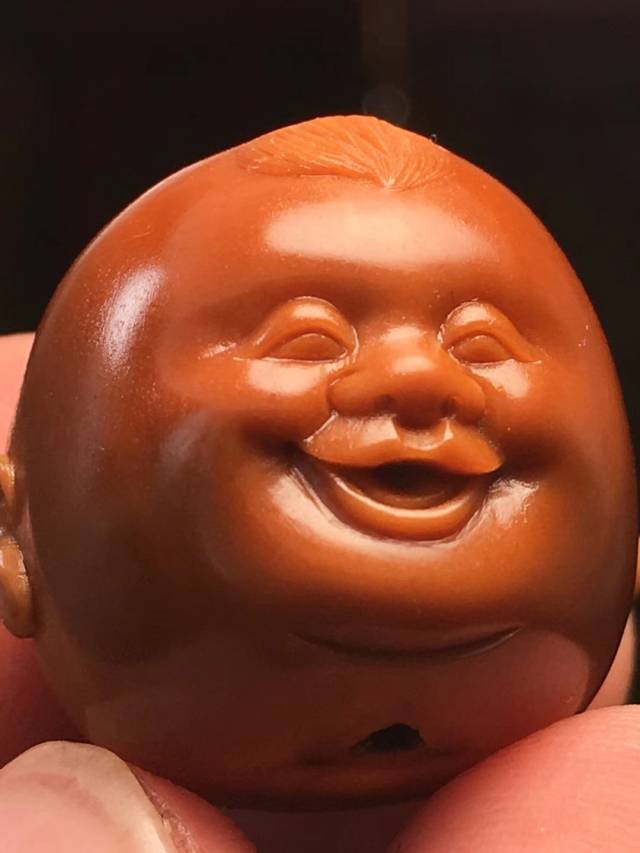 一休阁核雕:竹鑫尧 本工【弥勒百态】
