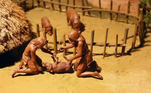 肃慎先民生活场景)