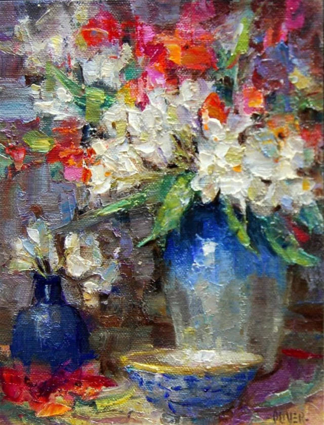 ford.oliver静物油画作品欣赏