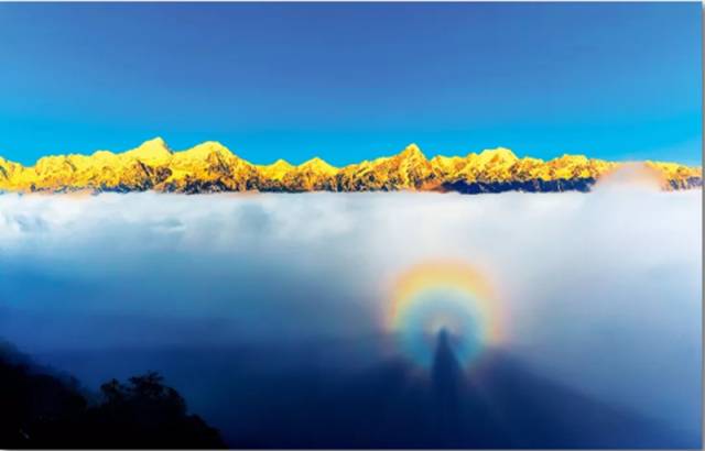 空中佛光只是自然现象,与吉祥征兆无关