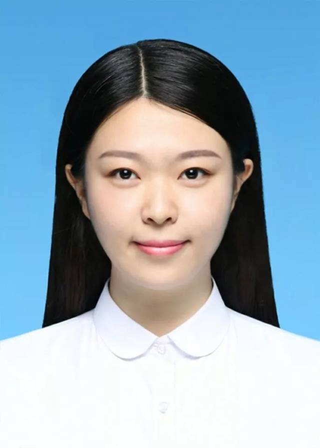 班级团支书 校外实习实践经历 2017 中国农业银行实习 刘思佳证件照