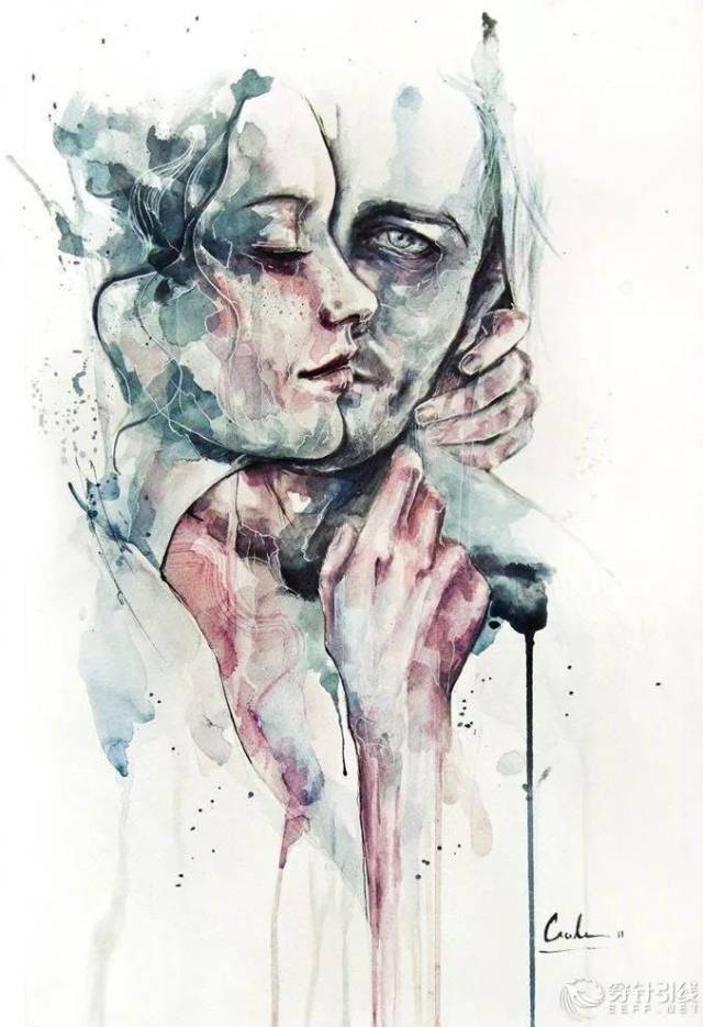 水彩画家 Agnes Cecile アグネス・セシル未額装 プリント アート