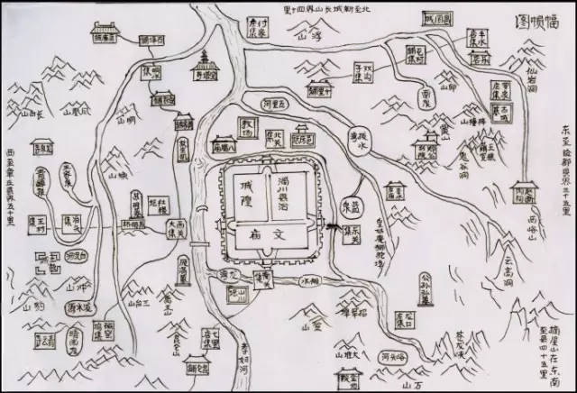古城淄川曾设"四门四桥" 还有般阳书院和城隍庙