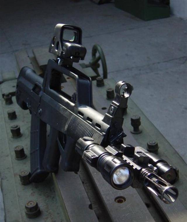 95式步枪消音器图片图片
