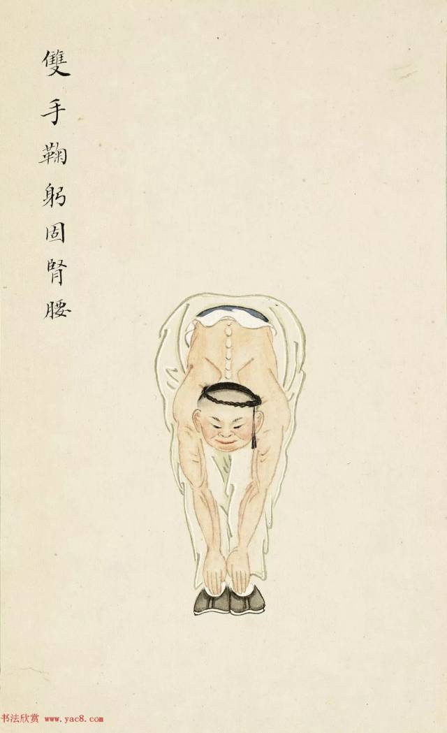 双手鞠躬固肾腰