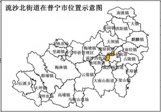 普宁军埠镇地图图片