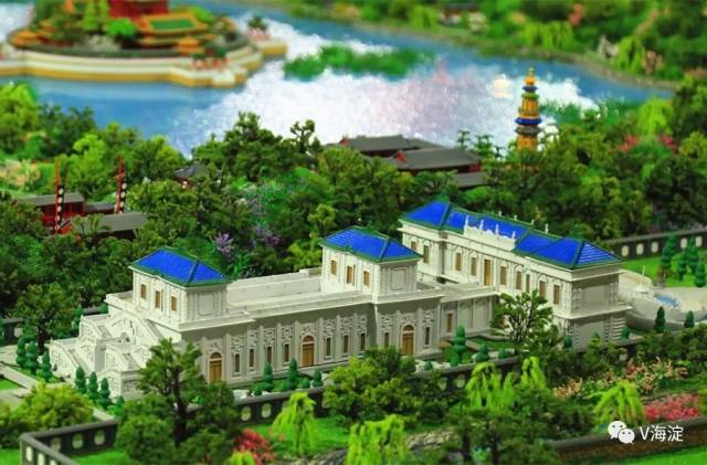 圆明园盛时全景模型展开放啦_手机搜狐网