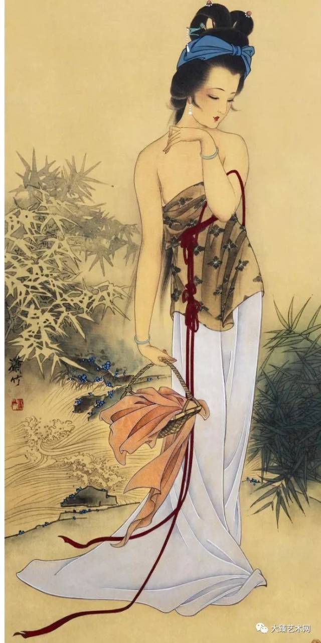 惊鸿一舞古画里的东方女子之美