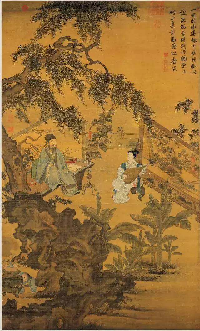 唐伯虎画的人物山水，的确不凡！_唐寅