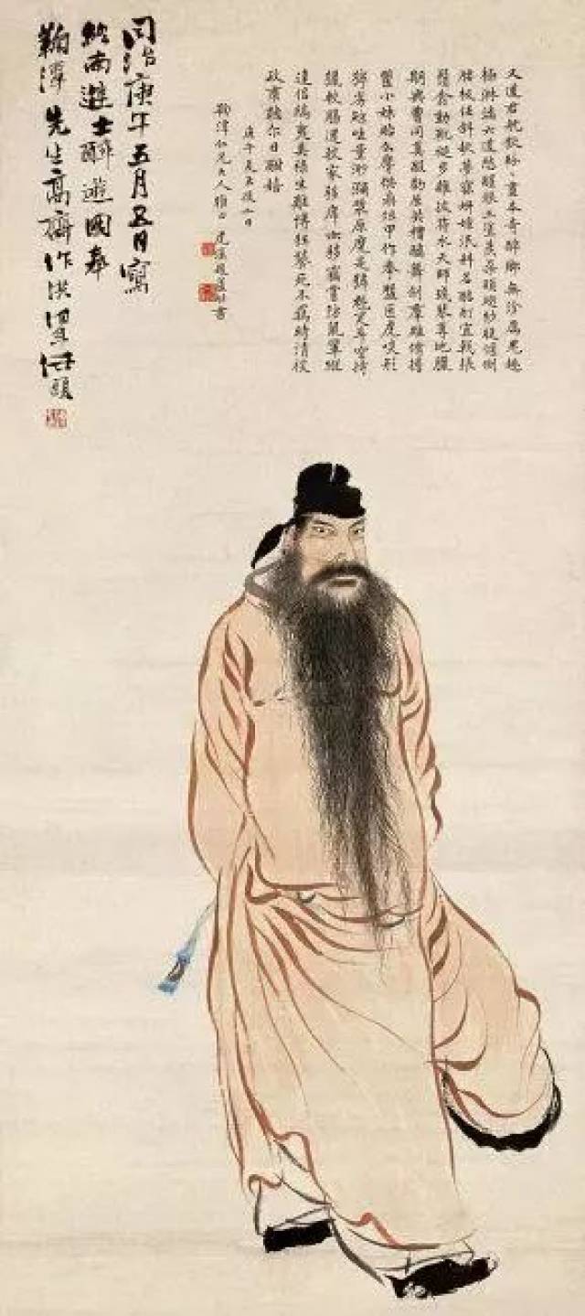 任伯年画钟馗，造型百变_搜狐网