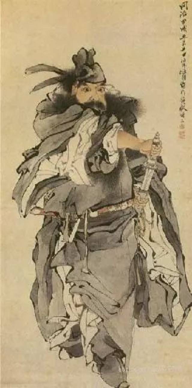 任伯年画钟馗，造型百变_搜狐网