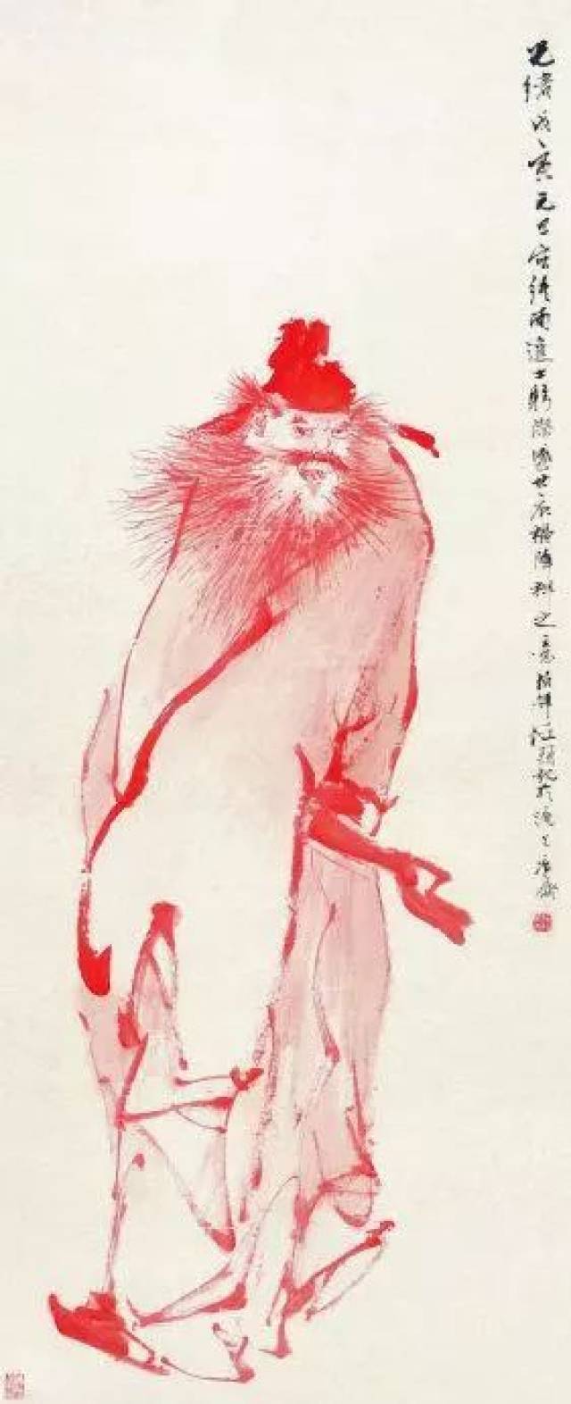 任伯年画钟馗，造型百变_搜狐网