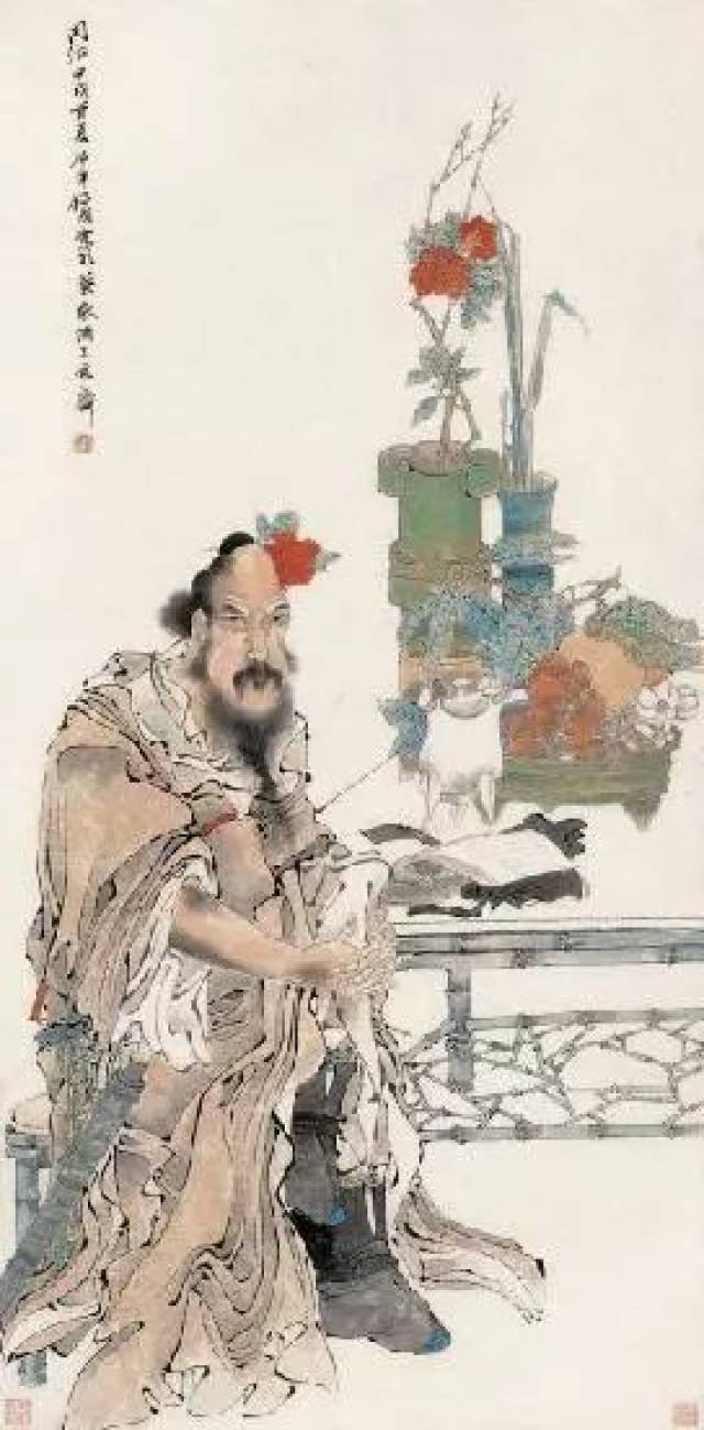任伯年画钟馗，造型百变_搜狐网