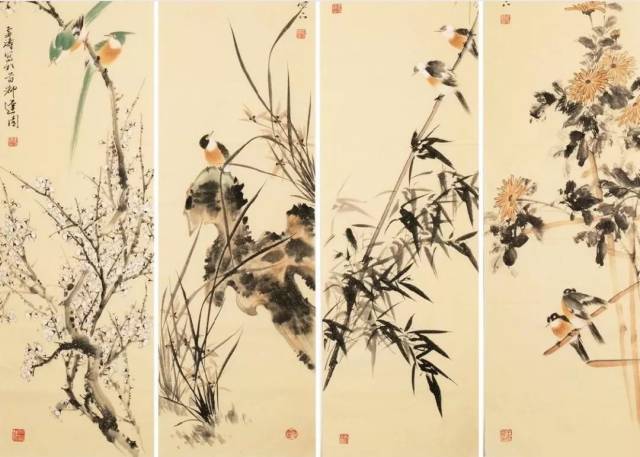 四君子”梅兰竹菊画法，实用收藏！_兰花