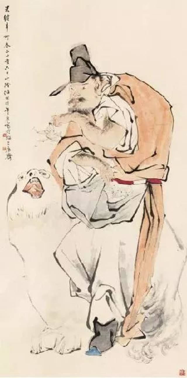 任伯年画钟馗，造型百变_搜狐网