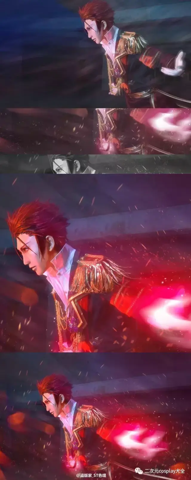 特别帅的《k》周防尊cos,散发着男神魅力,我的血槽已空!