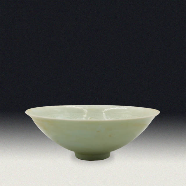 初だし！中国美術 古陶磁 宋時代 古磁器 耀州窯 青磁茶碗 小鉢 中国 