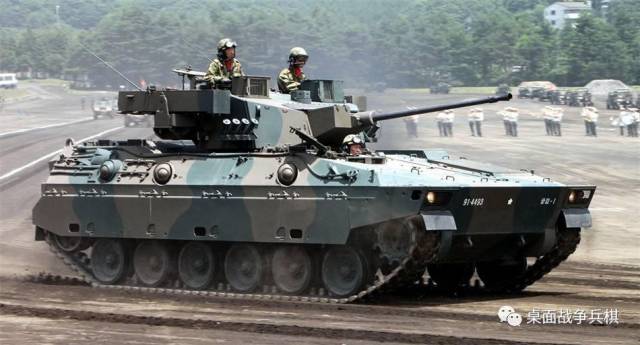 89式步兵战车火力比布莱德利还凶猛的日本铁骑士