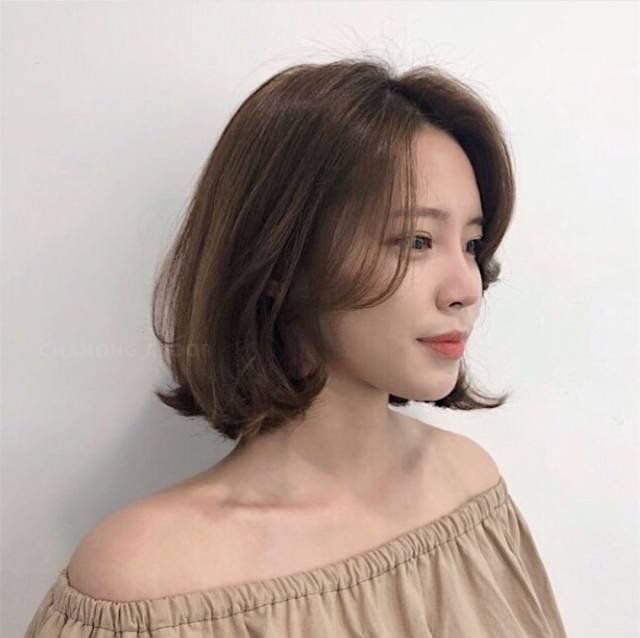 到脖子长度的最美短发
