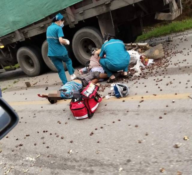 【掌上恭城随手拍】莲花蜈蚣岭发生惨烈车祸,两夫妻双双身亡