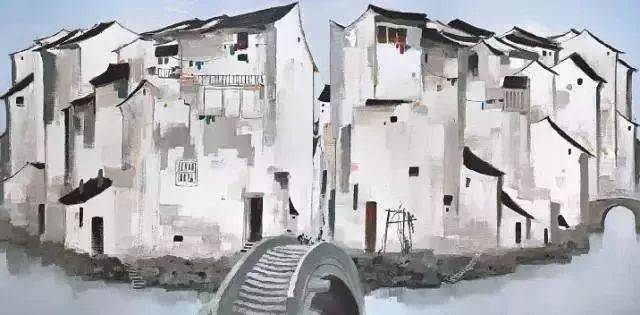 吴冠中笔下价值最贵的20幅风景油画，最后一幅至今无人超越_搜狐网