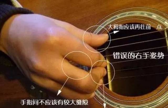 弹吉他的正确手势及和弦转换技巧
