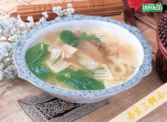 三鲜汤,怎一个
