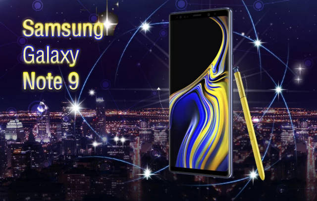 三星电子在上海举办了三星galaxy note9中国区新品上市发布会