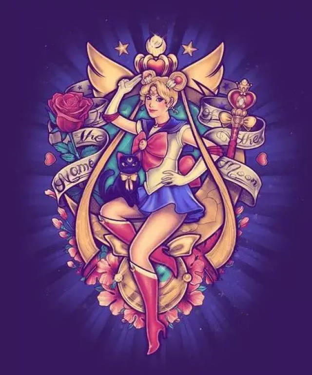 装饰性线条, 简洁的轮廓线和明快的水彩效果, 创造了被称为"穆夏风格"