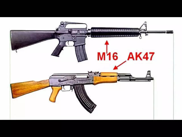 ak47突击步枪图画图片