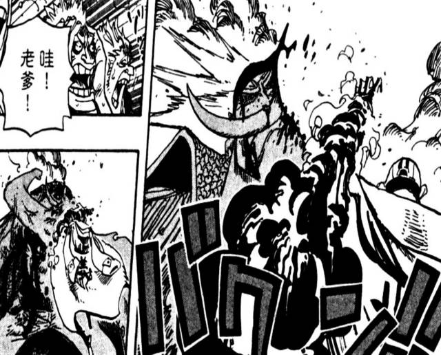 no.1 白胡子的脸伤